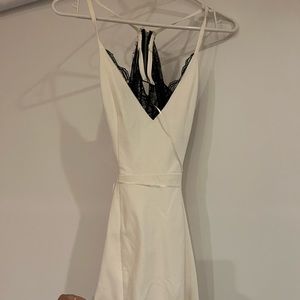 Lulus white mini dress
